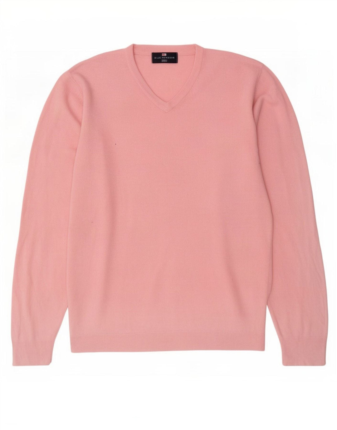 Marks & Spencer Suéter Azul Harbor con Cuello En V para Hombre Acrílico Rosa Medio