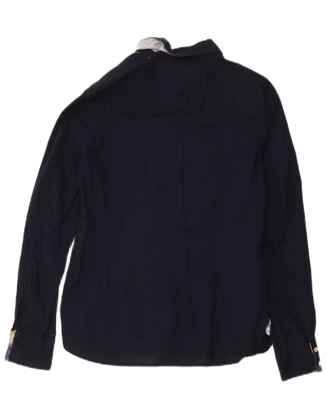 Camisa Tommy Hilfiger para mujer UK 12 Medium Azul marino Algodón