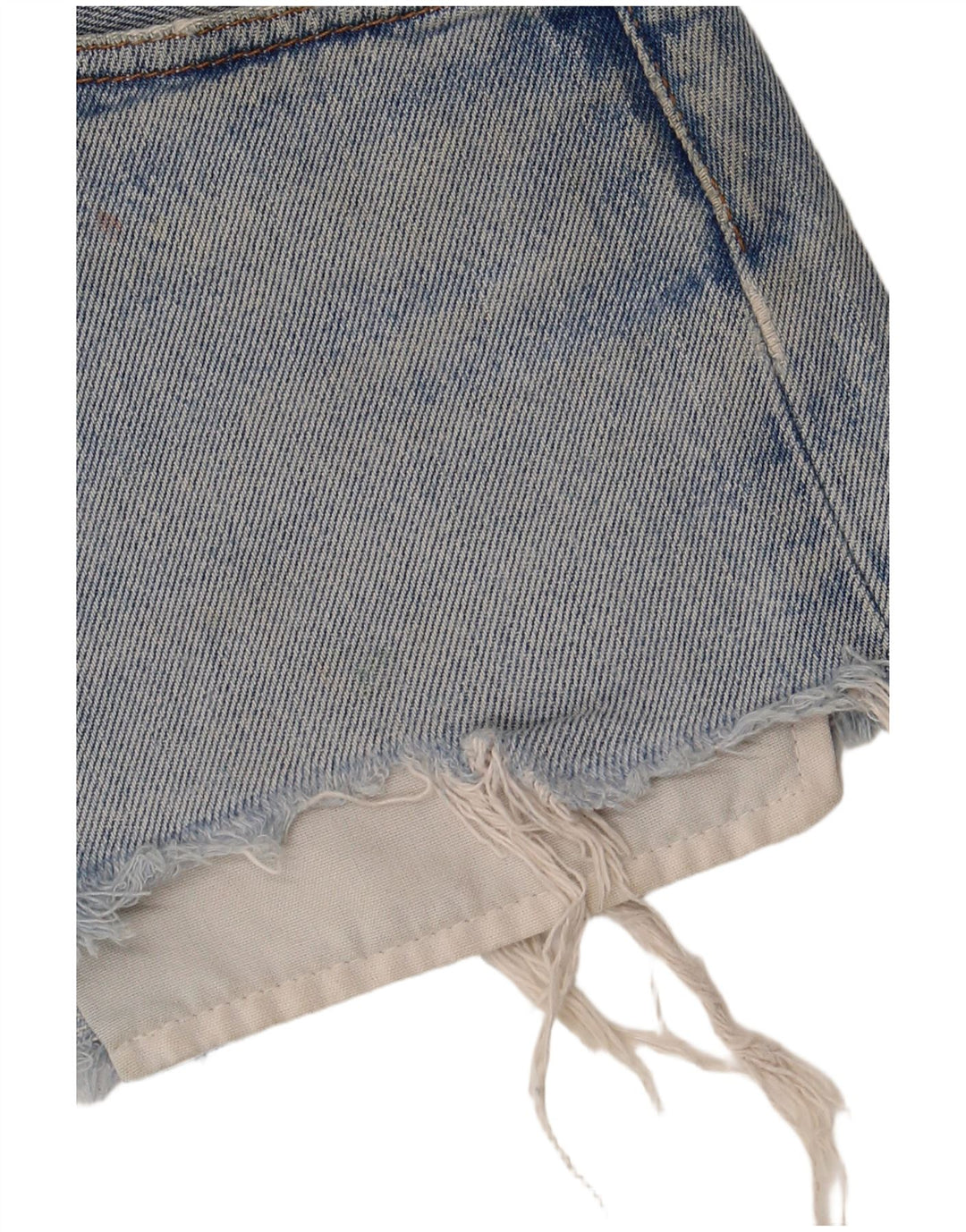 Levi's Minifalda Vaquera Desgastada 501 para Mujer W31 Algodón Azul Medio