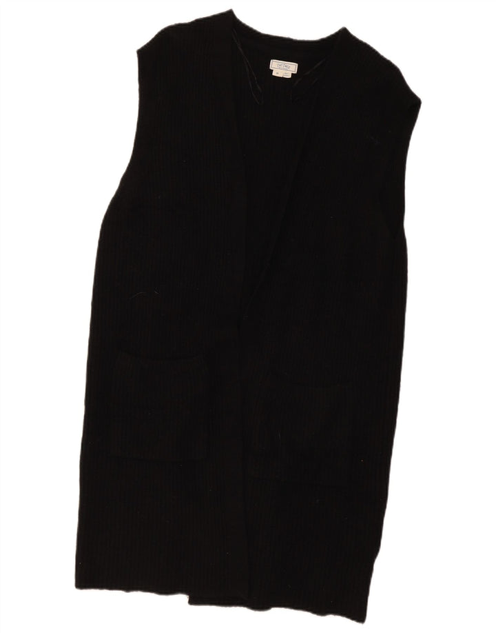 Cárdigan largo abierto para mujer de Fat Face, talla 44, talla mediana, de lana negra