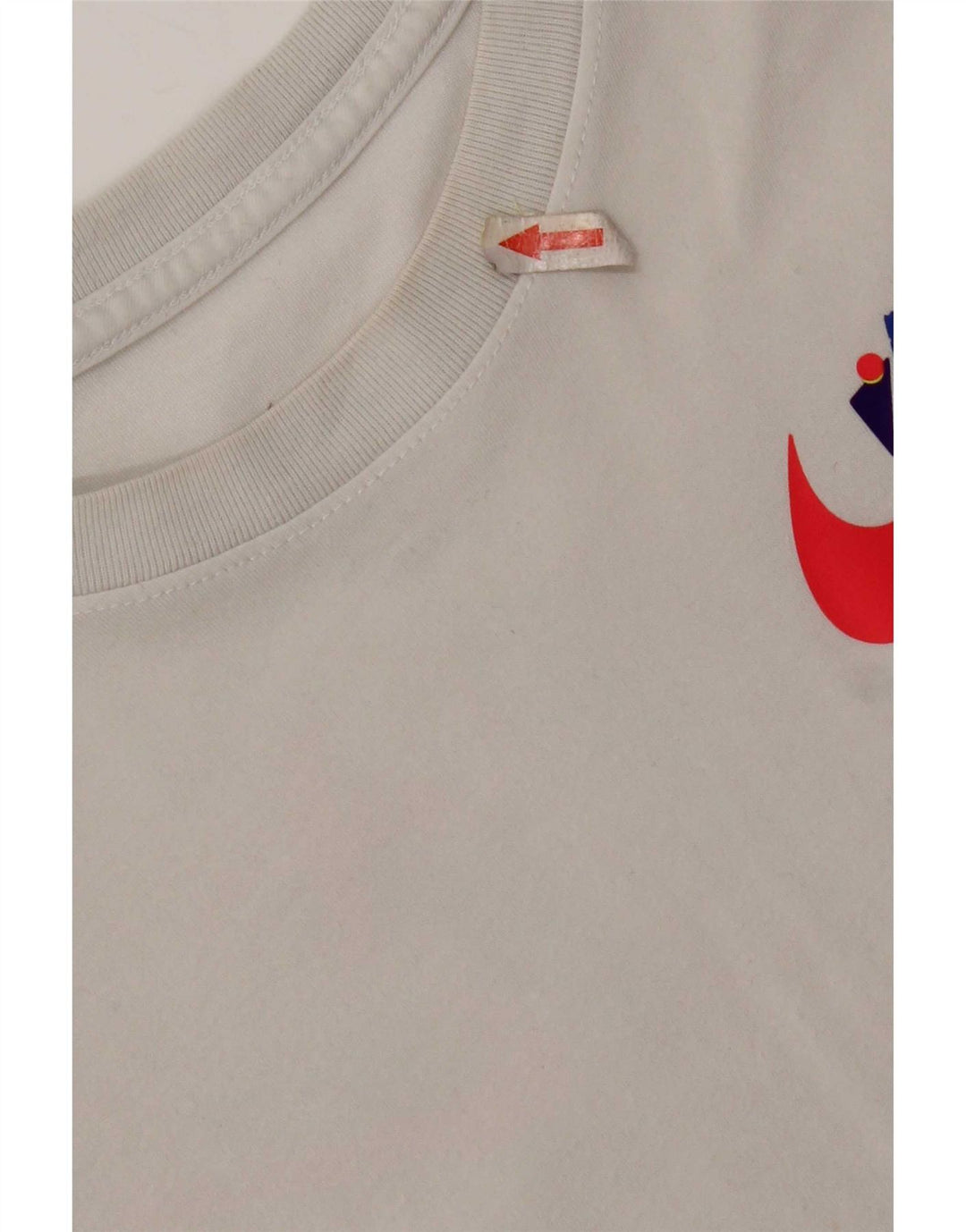 Nike Camiseta Dri Fit Graphic para Hombre Top Mediano de algodón Blanco
