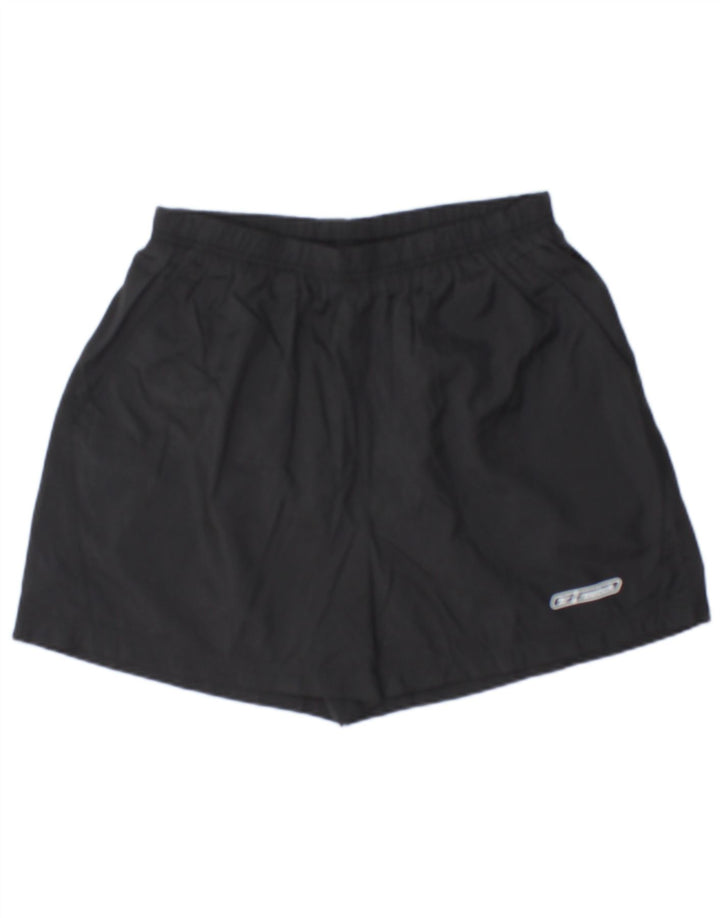 Pantalones cortos deportivos Reebok para hombre, nailon negro mediano