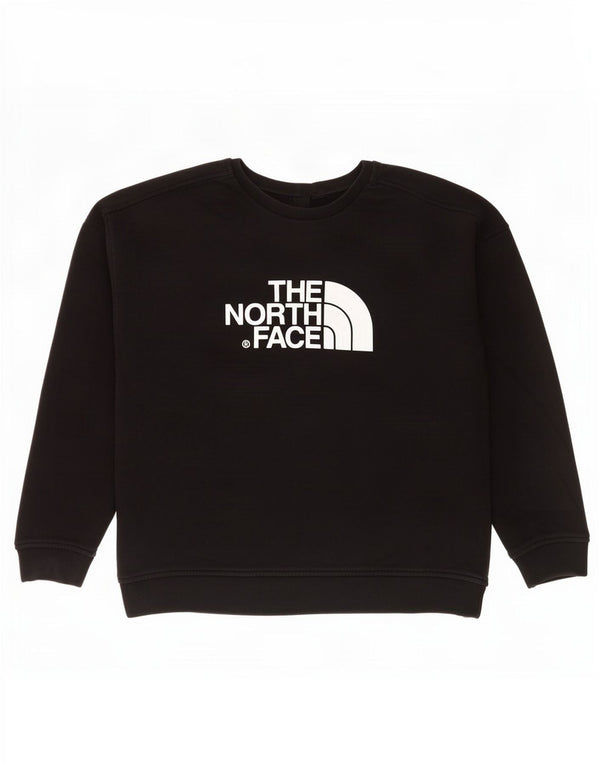 The North Face Sudadera gráfica para mujer Jumper UK 46 Grande Algodón negro