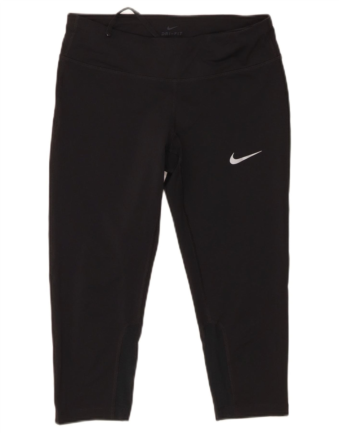 Nike Climalite Capri Leggings para mujer UK 10 Pequeño Poliéster negro