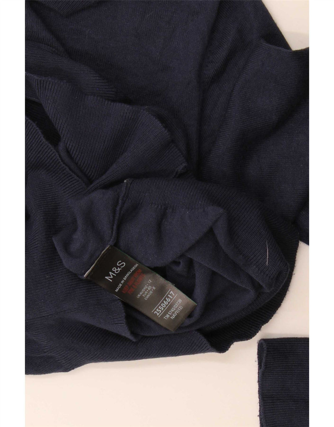 Marks & Spencer - Cárdigan para mujer, talla 40, talla mediana, viscosa, color azul marino