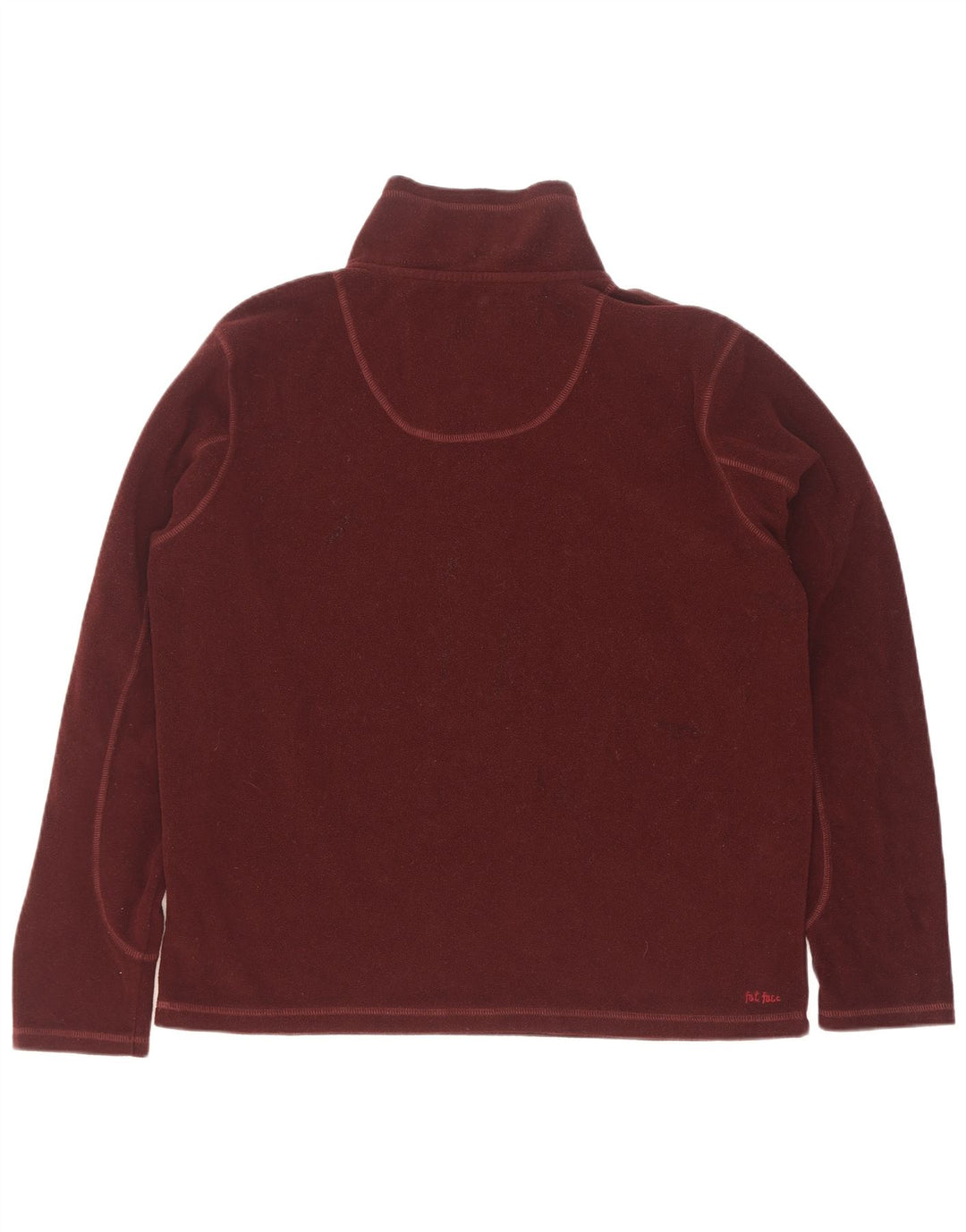 Jersey de forro polar con cuello y cremallera para hombre de Fat Face Poliéster granate grande