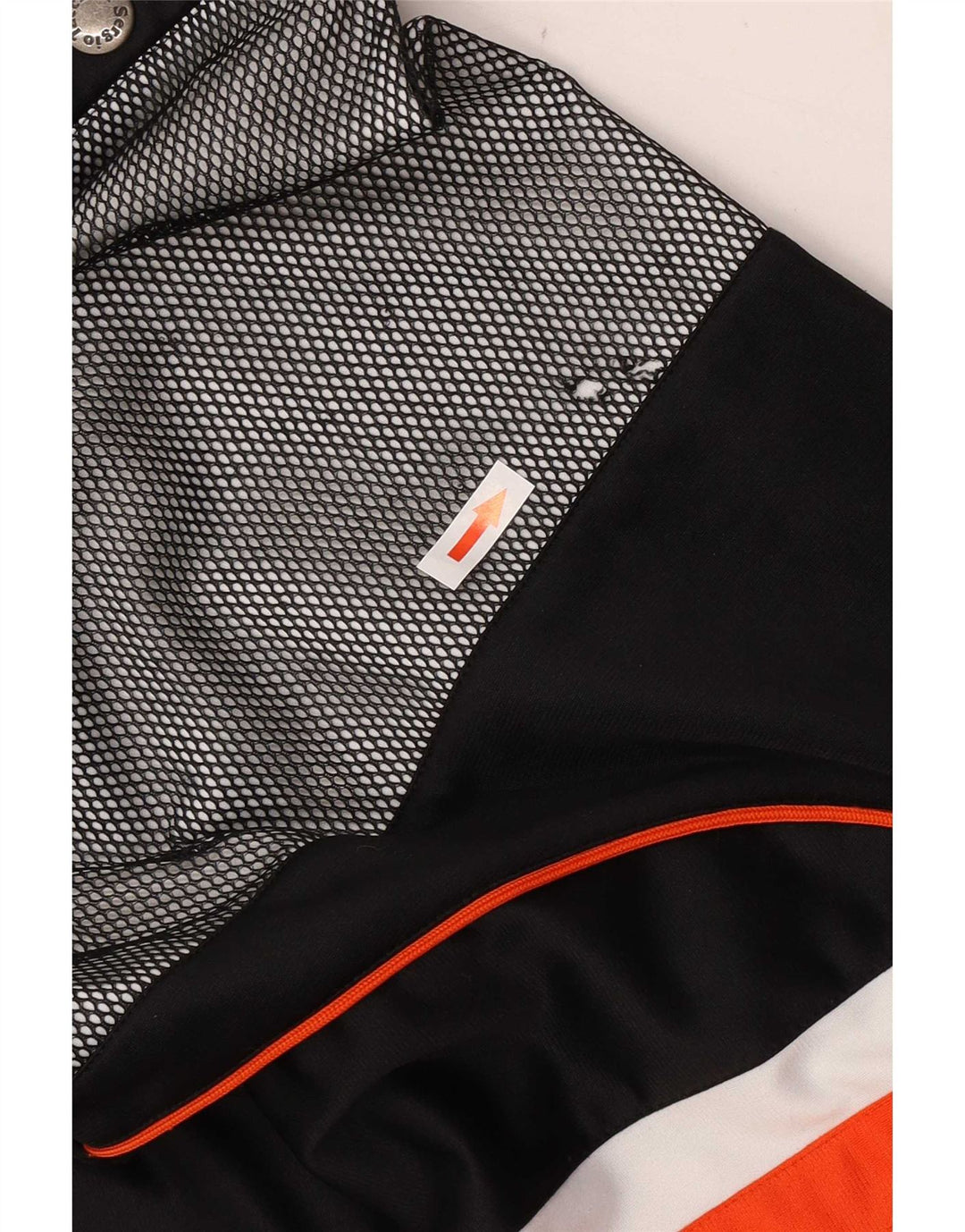 Sergio Tacchini Chaqueta de chándal para hombre 2XL Blanco Colorblock Poliéster
