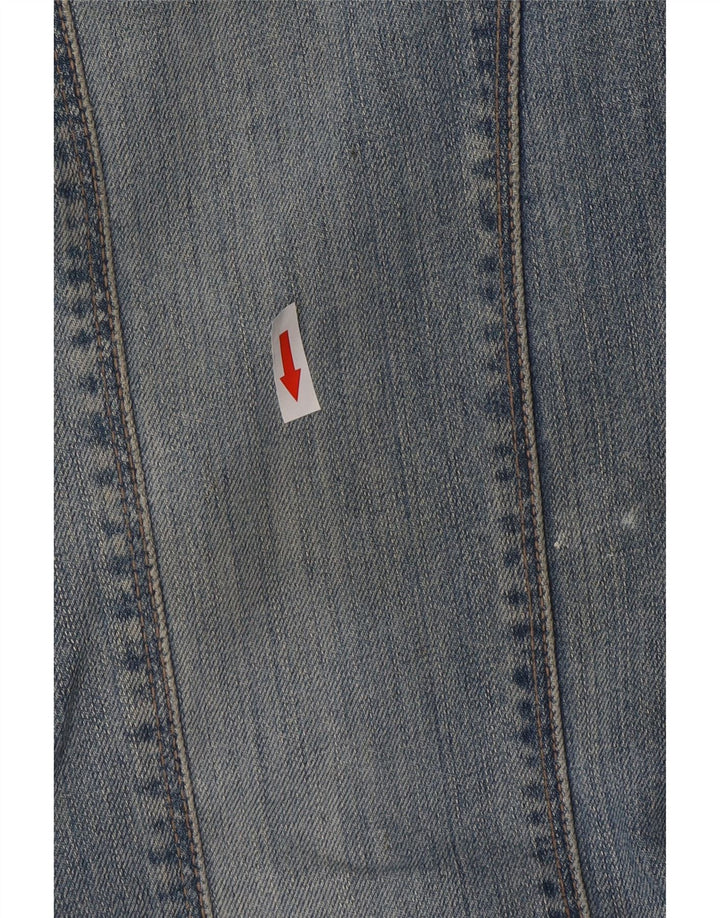 Vaqueros Rectos Calvin Klein Mujer W29 L35 Algodón Azul