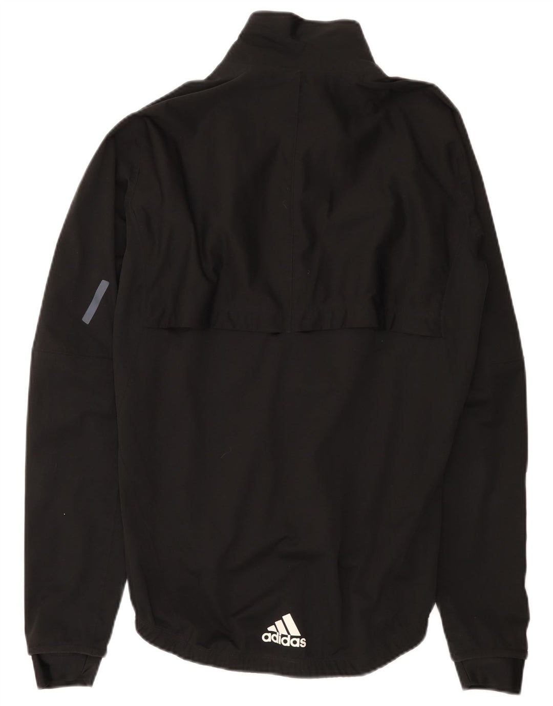 Adidas - Chaqueta impermeable Climacool para mujer, talla 40, poliéster negro mediano