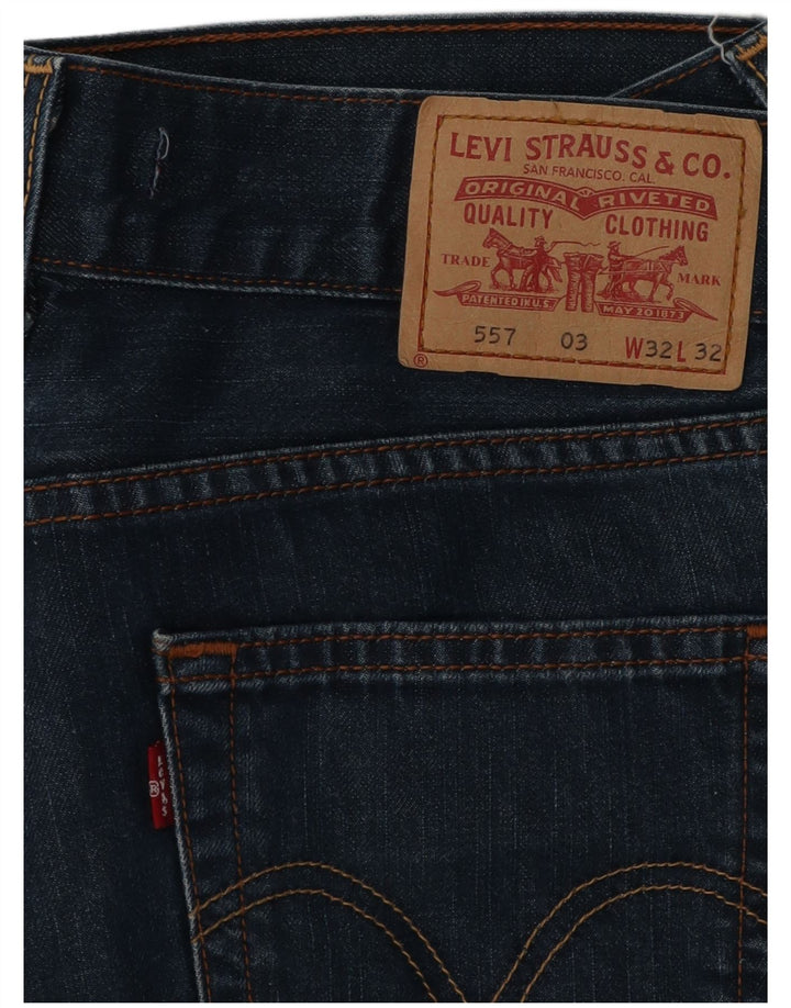 Levi's Mujer 557 Vaqueros Bootcut W32 L32 Algodón Azul