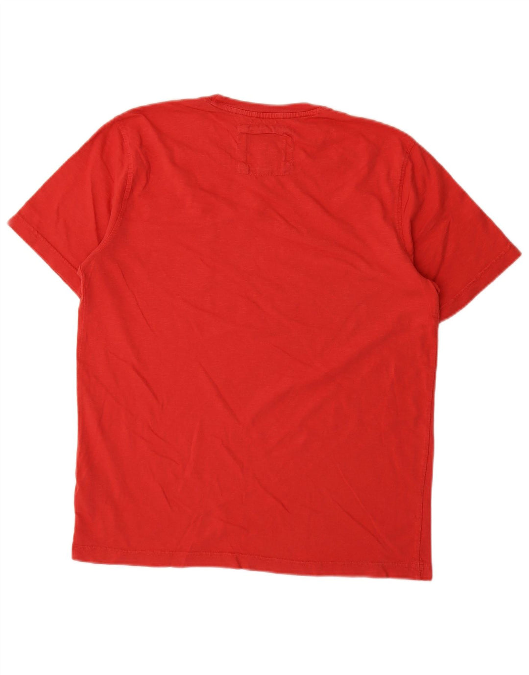CREW CLOTHING Camiseta para hombre Top Medium Red Cotton