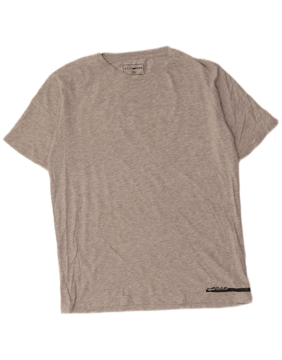 Gas Camiseta Hombre Top XL Gris Algodón
