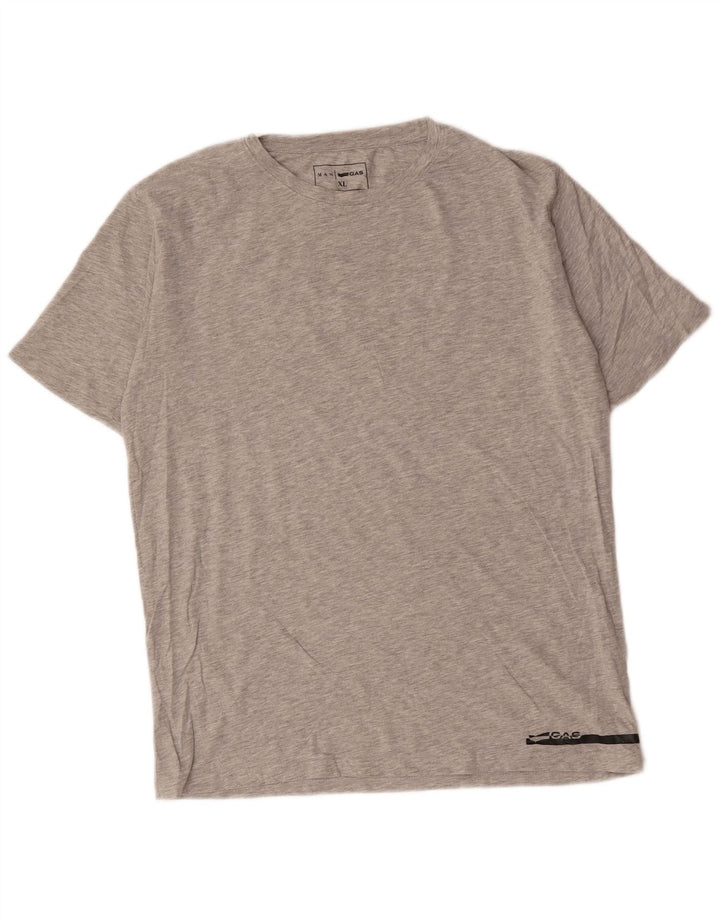 Gas Camiseta Hombre Top XL Gris Algodón