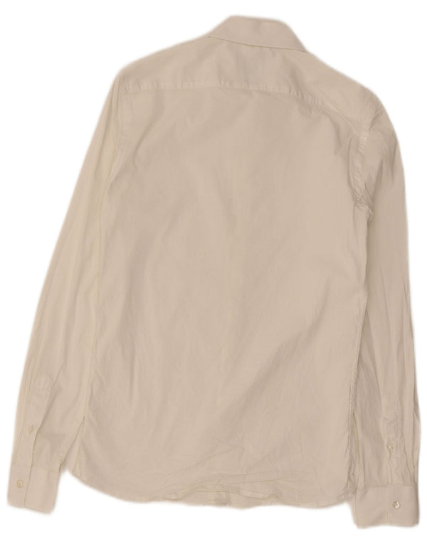 Zara Hombre Camisa Super Slim Fit Pequeña Blanca