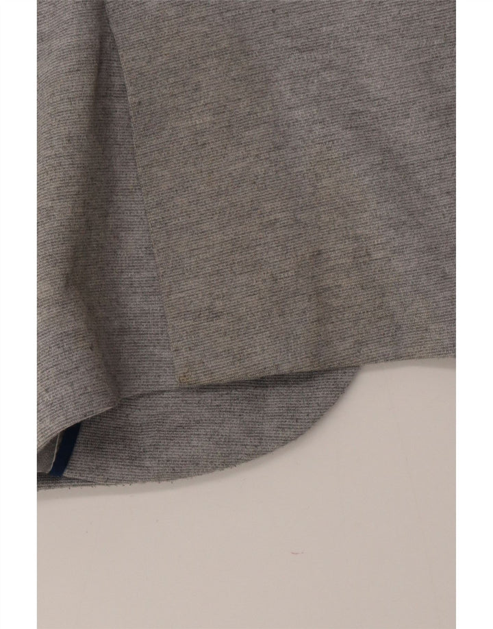 Zara Chaqueta tipo blazer con 1 botón para hombre UK 36 Small Grey