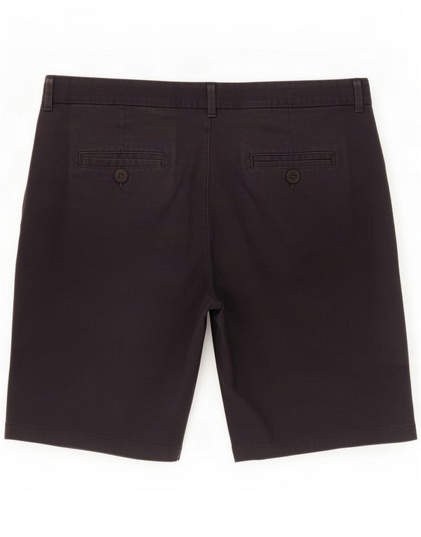 Fat Face Pantalones cortos chinos para mujer UK 12 Medium W30 Azul marino Algodón