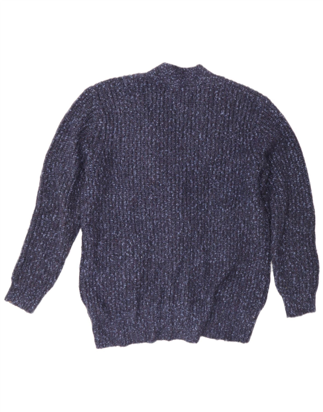 Marks & Spencer Suéter tipo cárdigan extragrande para mujer Reino Unido 44 Medio azul moteado