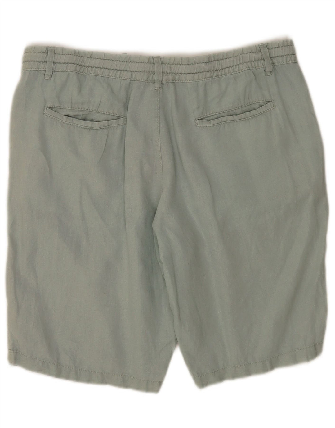 Pantalones Cortos Chinos Benetton Hombre W34 Large Verde