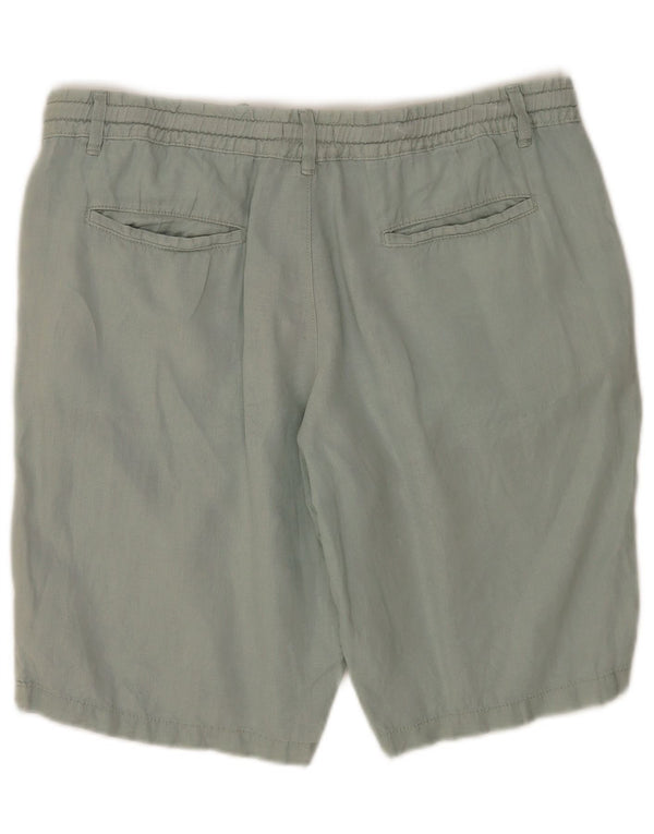 Pantalones Cortos Chinos Benetton Hombre W34 Large Verde