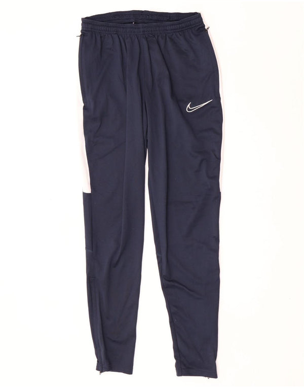Nike - Pantalones de chándal Dri Fit para hombre (talla pequeña), color azul marino, poliéster