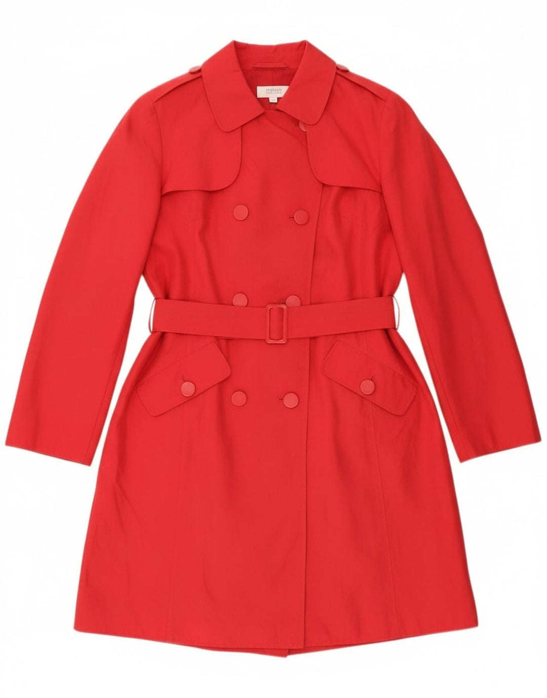 Marks & Spencer Gabardina para mujer UK 46 Poliéster rosa grande