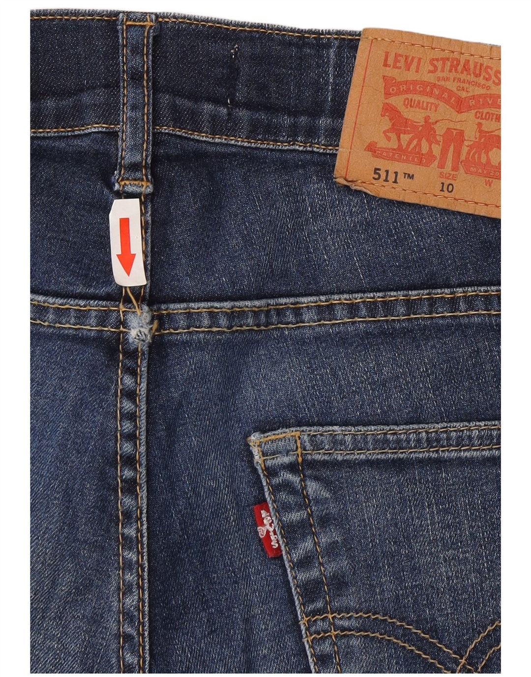 Levi's Jeans 511 Slim para niños 9-10 años W24 L26 Algodón azul