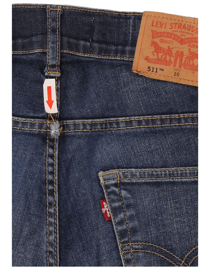 Levi's Jeans 511 Slim para niños 9-10 años W24 L26 Algodón azul