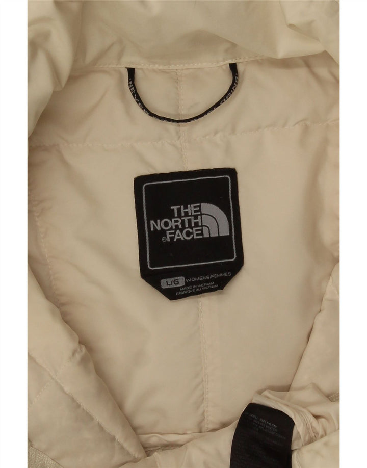 The North Face Abrigo acolchado para mujer UK 46 Large Beige Nylon