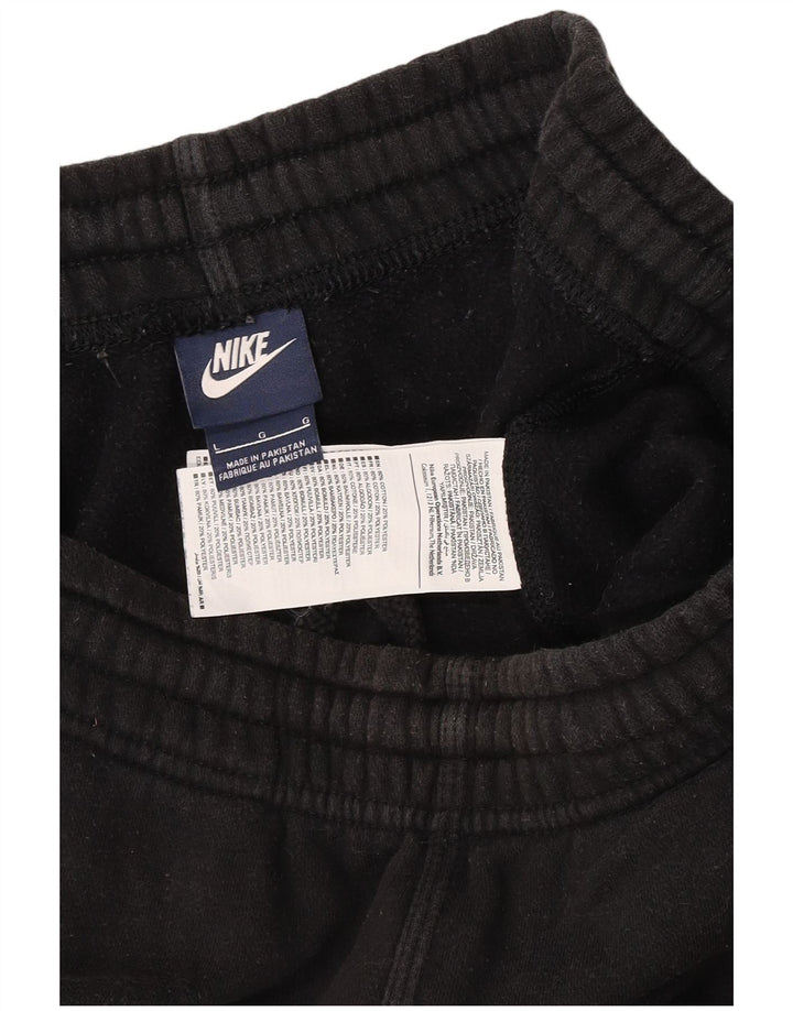 Nike - Pantalones de chándal para hombre, talla grande, color negro, algodón