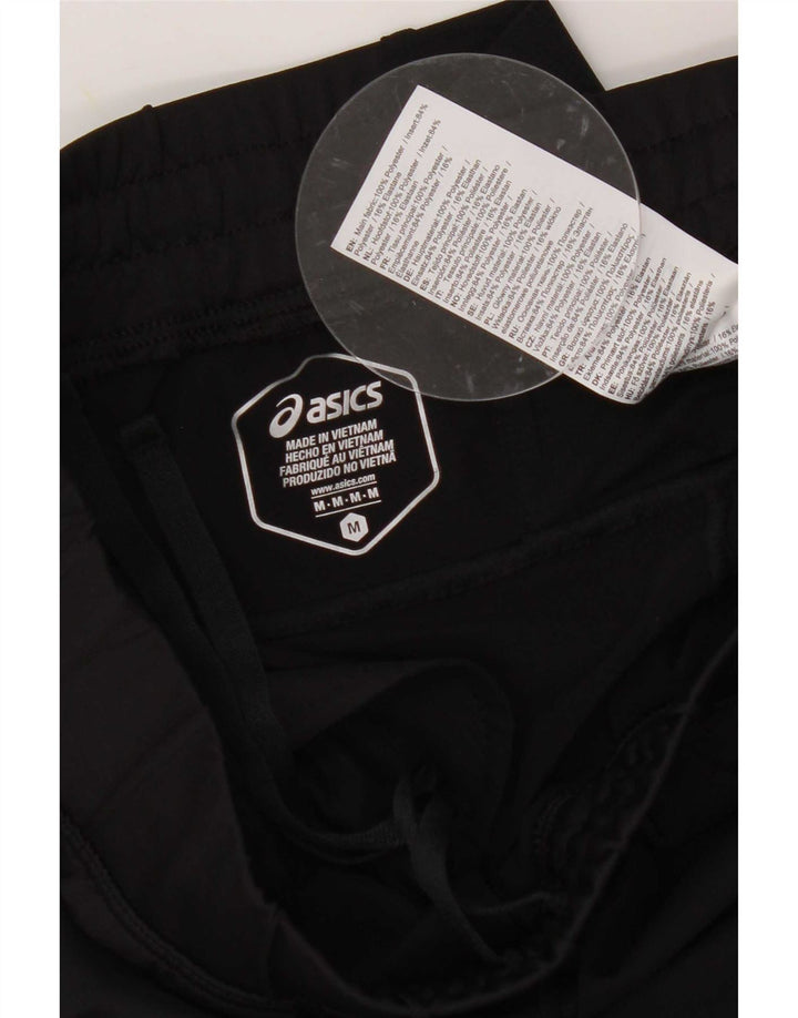 Pantalones de chándal Asics para mujer UK 44 Mediano Negro Poliéster