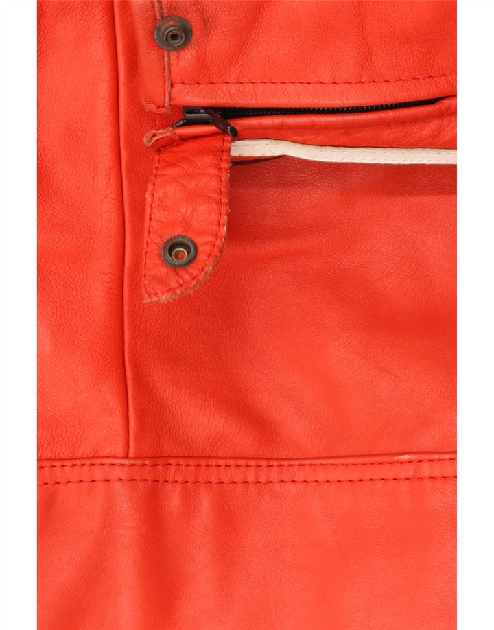 Dainese Chaqueta Racer De Cuero Para Hombre IT 52 Large Cuero Color Block Rojo