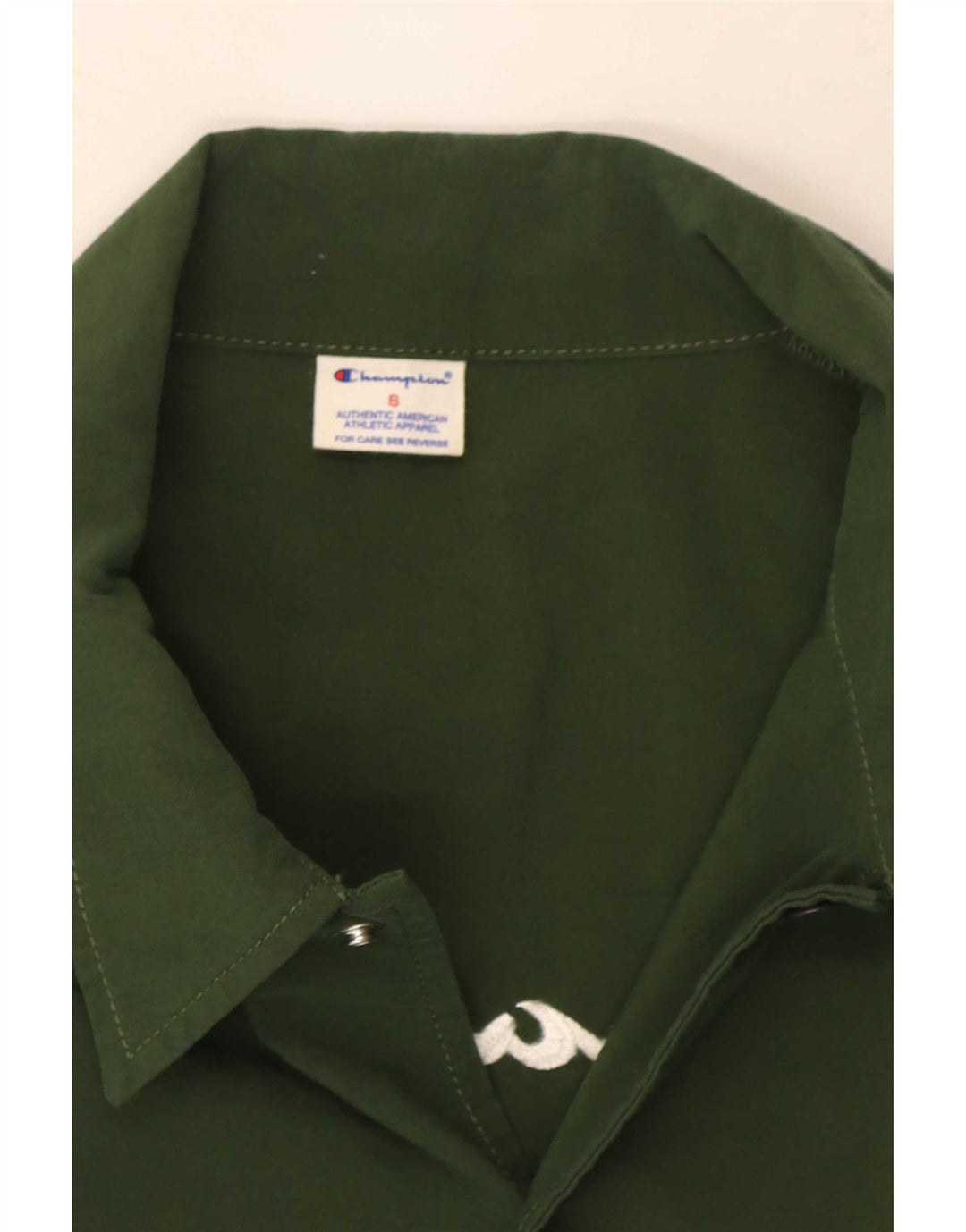 Champion Chaqueta De Chándal Para Hombre Verde Pequeño