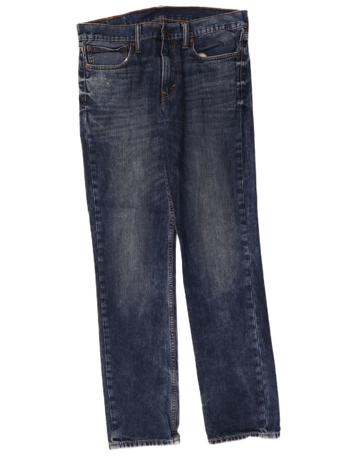 Levi's Hombre 511 Slim Jeans W34 L34 Algodón Azul