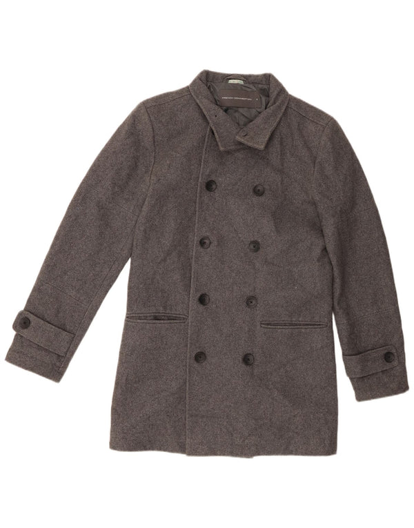 French Connection Chaquetón para hombre UK 36 Small Lana gris