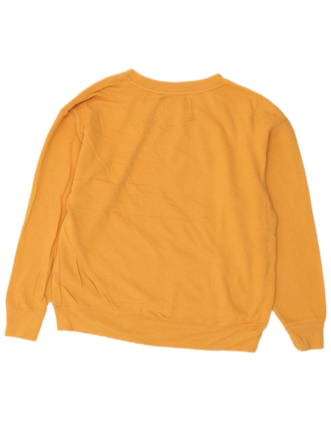 Calvin Klein Jeans - Sudadera extragrande para mujer, talla 10, color amarillo