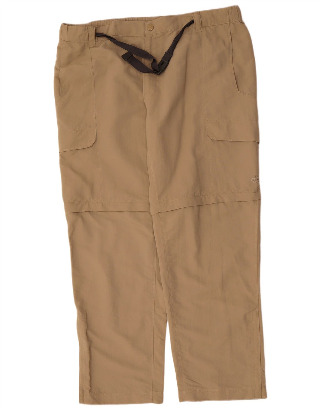 THE NORTH FACE Pantalón cargo recto para hombre W42 L32 Nylon beige