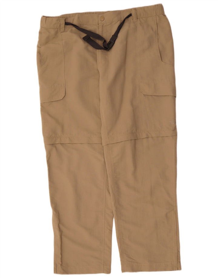 THE NORTH FACE Pantalón cargo recto para hombre W42 L32 Nylon beige