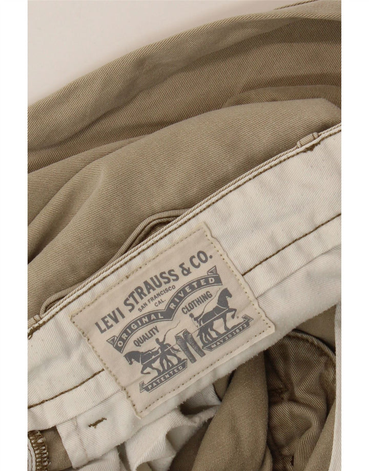 Pantalones chinos rectos Levi's para hombre W36 L32 Beige