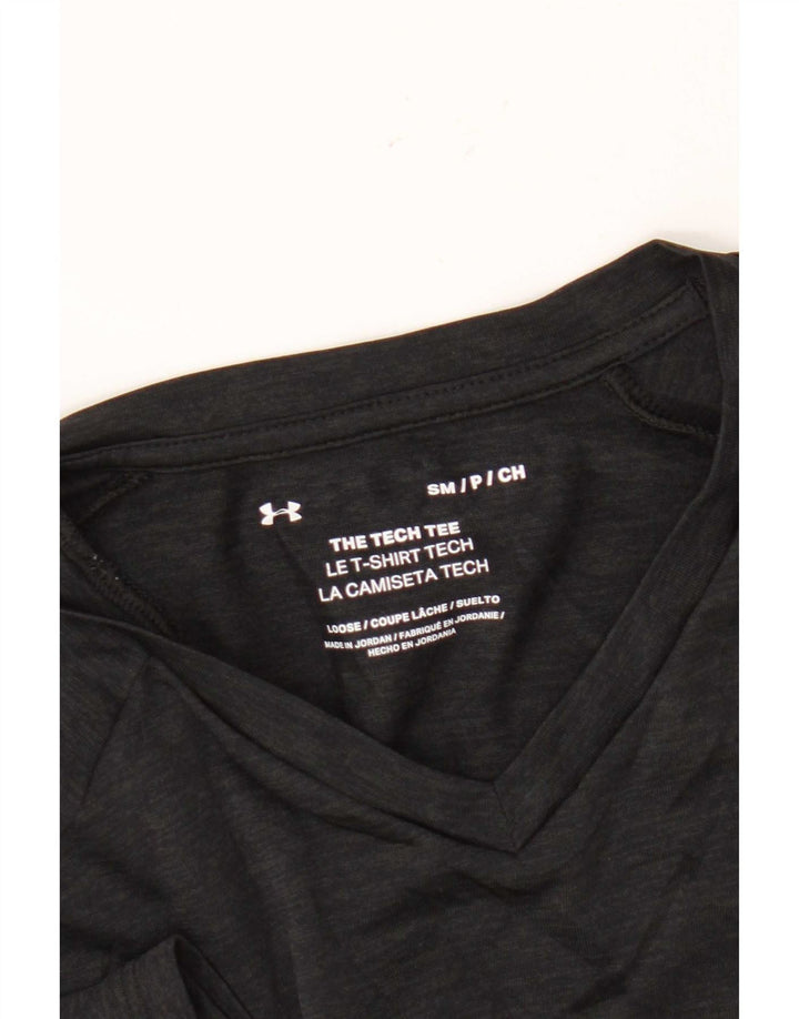 Camiseta Under Armour Hombre Top Small Black Moteado