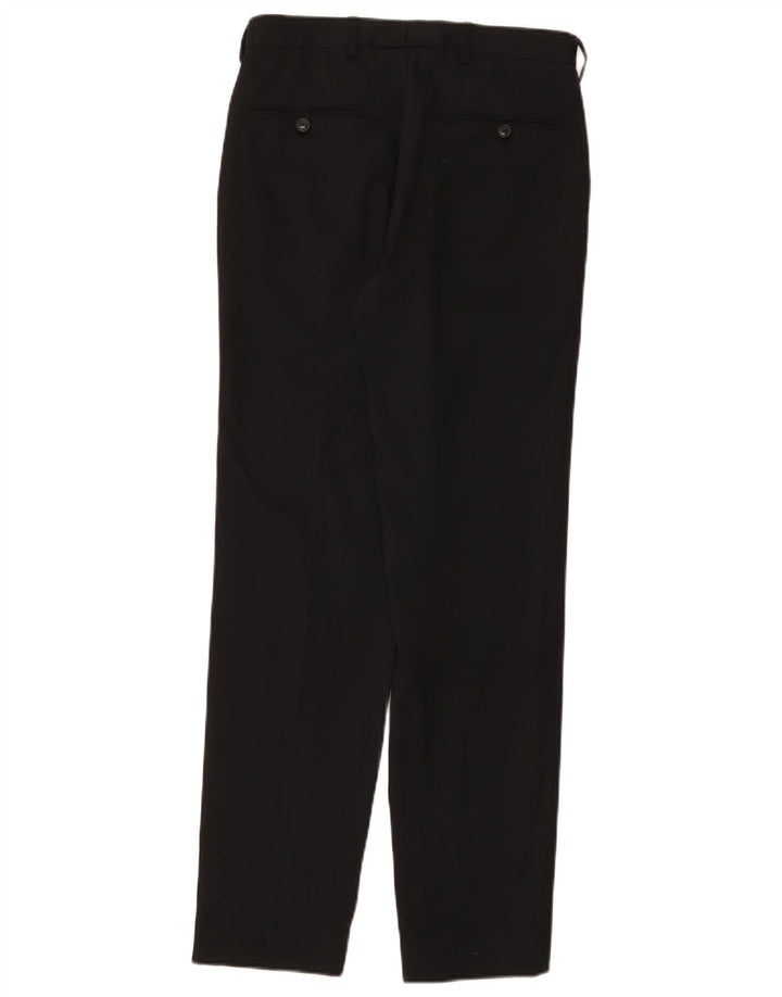 Marks & Spencer Pantalones de traje ajustados para mujer W28 L33 Negro