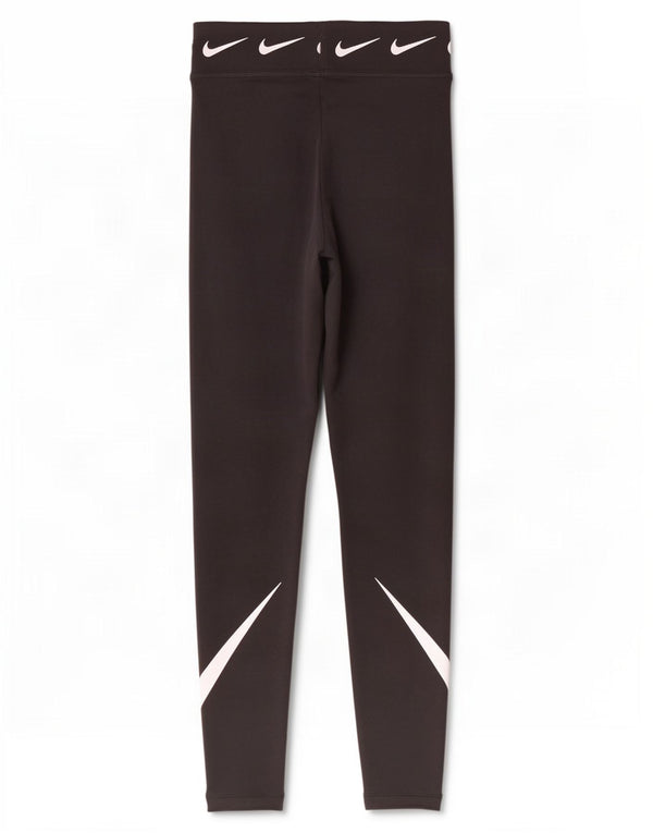 Nike Leggings gráficos para mujer UK 4 XS Algodón negro