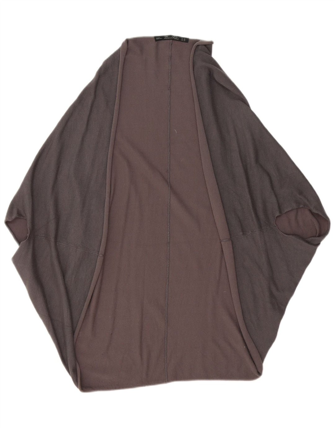 Zara Mujer Cárdigan Abierto Suéter UK 44 Gris Medio