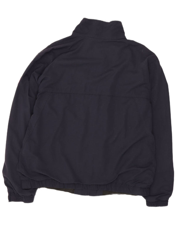 Murphy & Nye Chaqueta impermeable para hombre UK 42 XL Nylon azul marino