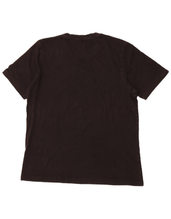ADIDAS Camiseta gráfica para hombre Top Mediano Algodón negro