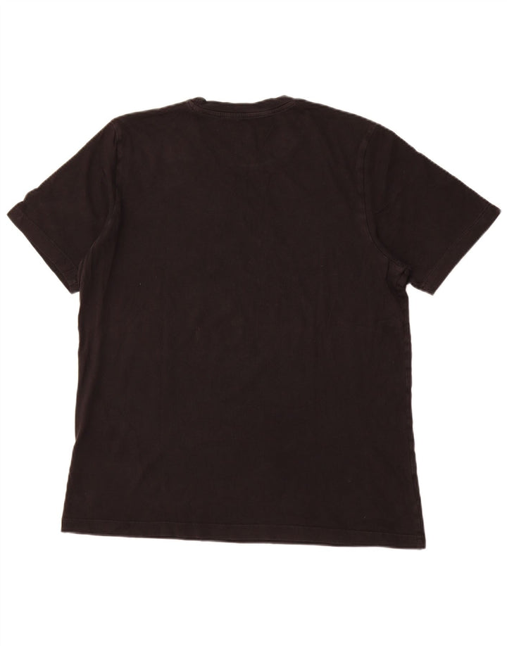 ADIDAS Camiseta gráfica para hombre Top Mediano Algodón negro