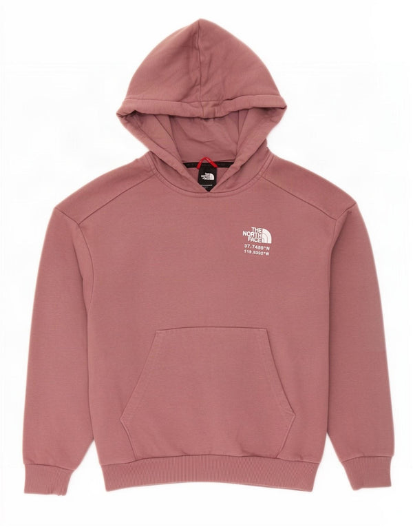 The North Face Jersey con capucha de gran tamaño con gráfico para mujer Reino Unido 10 Small Pink