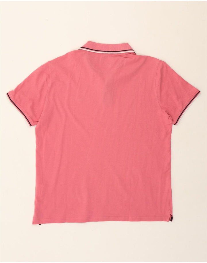 Champion Polo Para Hombre De Algodón Rosa Grande