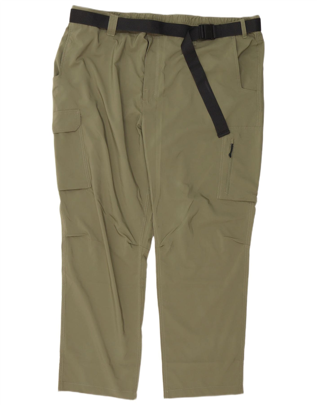 Columbia Pantalones cargo rectos para hombre W54 L32 Poliéster caqui