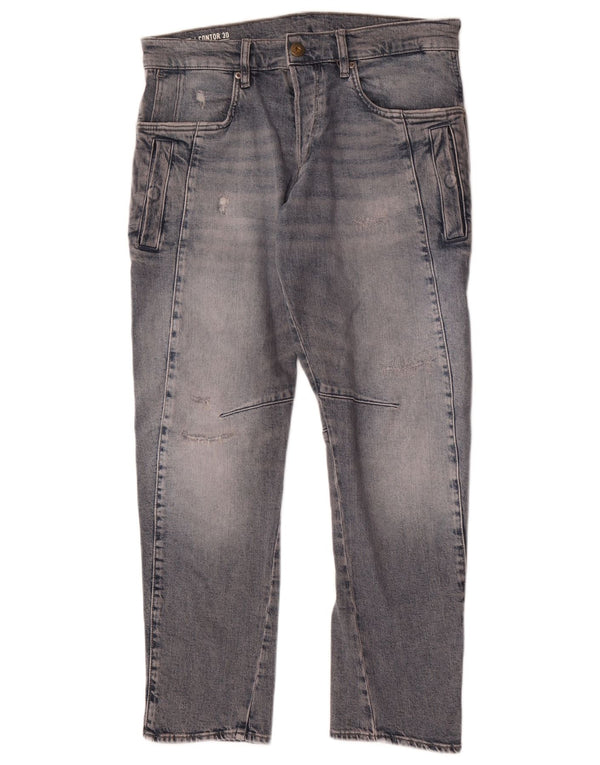 Vaqueros rectos para hombre G-Star W31 L30 Algodón azul
