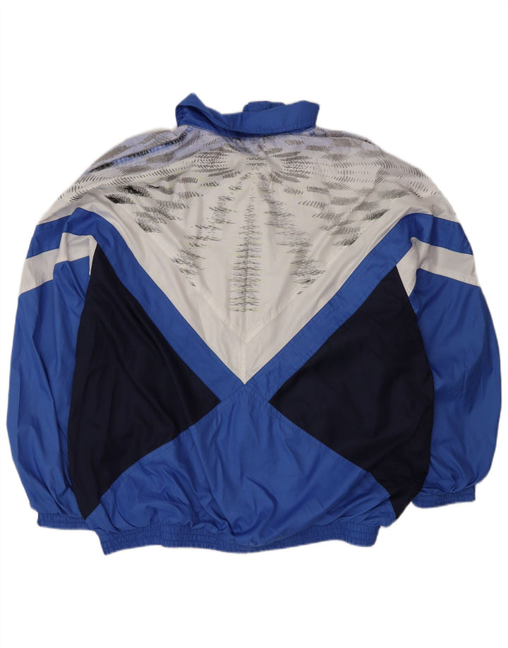 Chándal completo para hombre Ellesse IT 50 poliéster color block azul grande